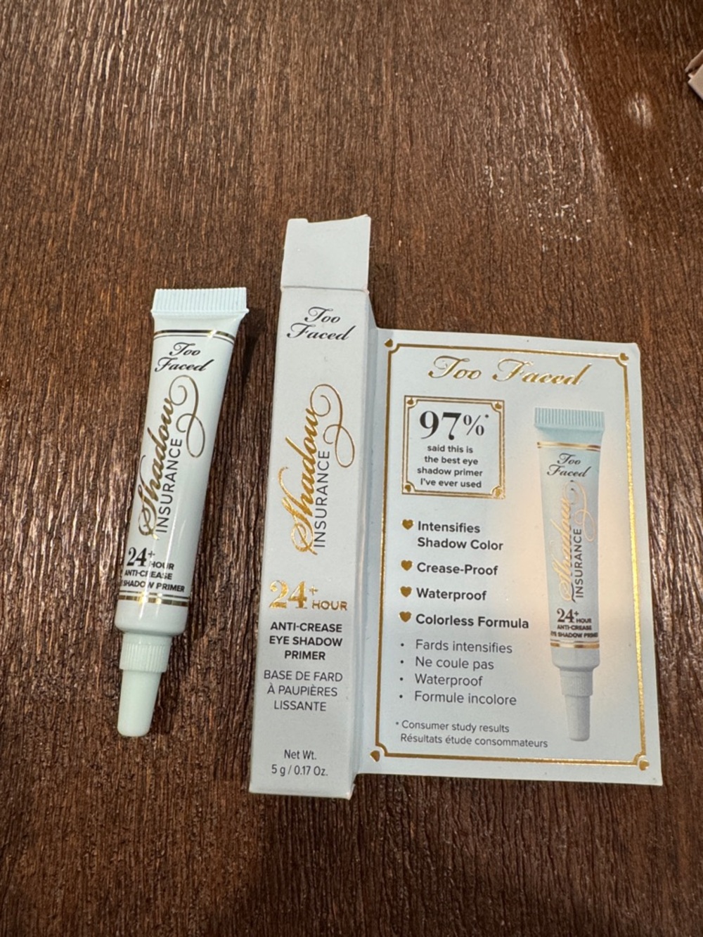 Too Faced Shadow Insurance Eye Primer - Travel Size